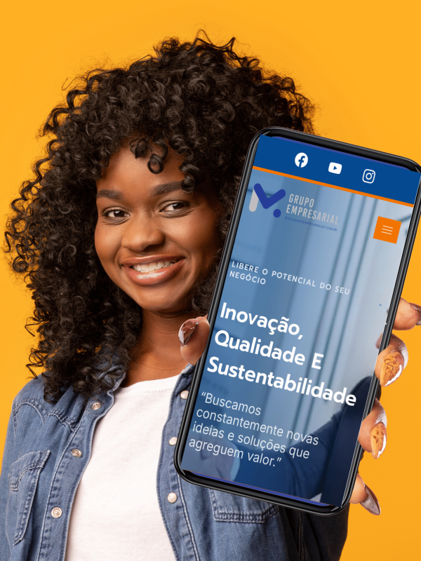 cheerful-black-woman-showing-cell-phone-on-yellow-2023-11-27-05-24-52-utc